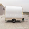 New multi-functional trailer-type snack cart Milk tea coffee ice cream truck Summer camp vacation mobile store