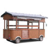 Dining car multi-purpose snack car roadside stall night market hand push breakfast fried string car stall fast food electric four-wheeled cuisine