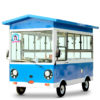 Snack car electric four-wheeled street view mobile multi-purpose breakfast car motorhome night market stall mobile ice cream truck