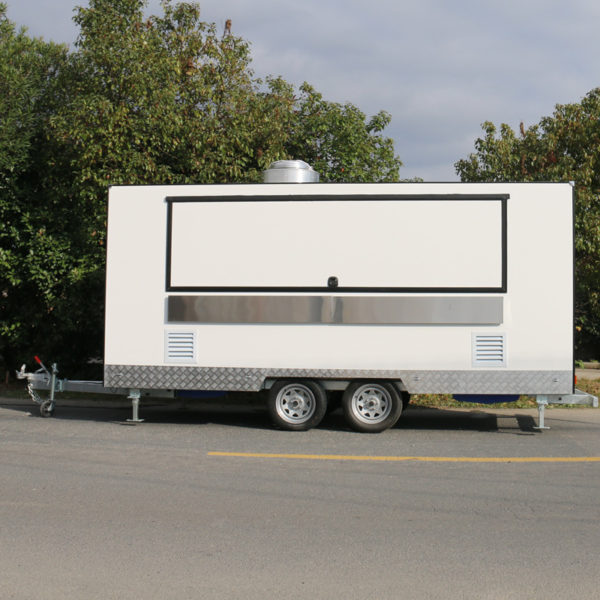 Multi-functional food truck mobile barbecue car food truck