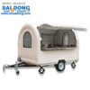 Race scenic dining carts, mobile vans, stalls selling from, ice cream dining carts food trailer