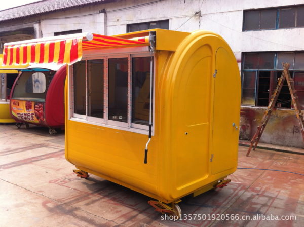 Snack car Food truck Barbecue car can be rented can be licensed