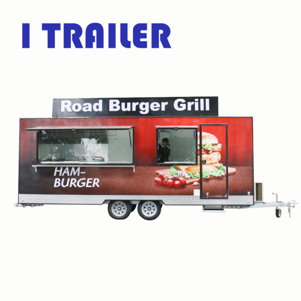 Mobile stall stall snack car multi-purpose four-wheeled fast food truck mobile food truck can be rented