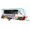 Multi-functional snack car manufacturers direct mobile pancakes early food ice cream fast food car can be licensed