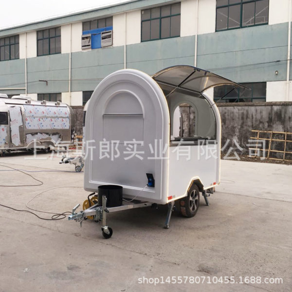 Factory direct sales trailer-style gourmet snack car outdoor mobile barbecue car night market stalls start-up car specials
