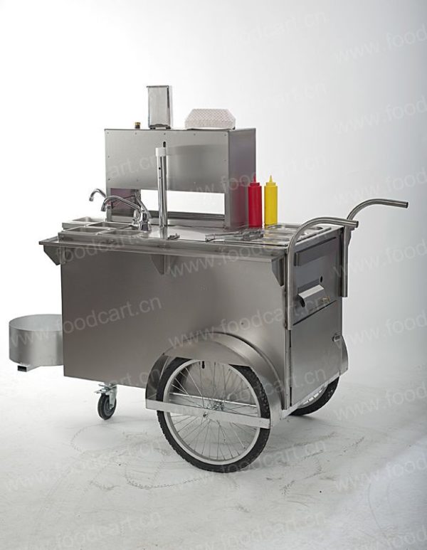 Processing and sales of high-quality new products multi-functional hot dog car, Kantong cooking snack car, breakfast car can be licensed