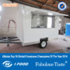 Export quality trailer sales truck multi-functional food snack car, fast food truck can be licensed