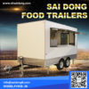 Scenic trailer, scenic food truck, mobile breakfast car, mobile coffee cart