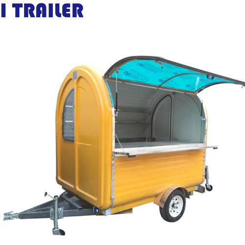 Multi-functional casual outdoor barbecue car Breakfast fast food car electric snack car can be licensed